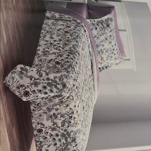 Mainstays Black and Gray Comforter Set